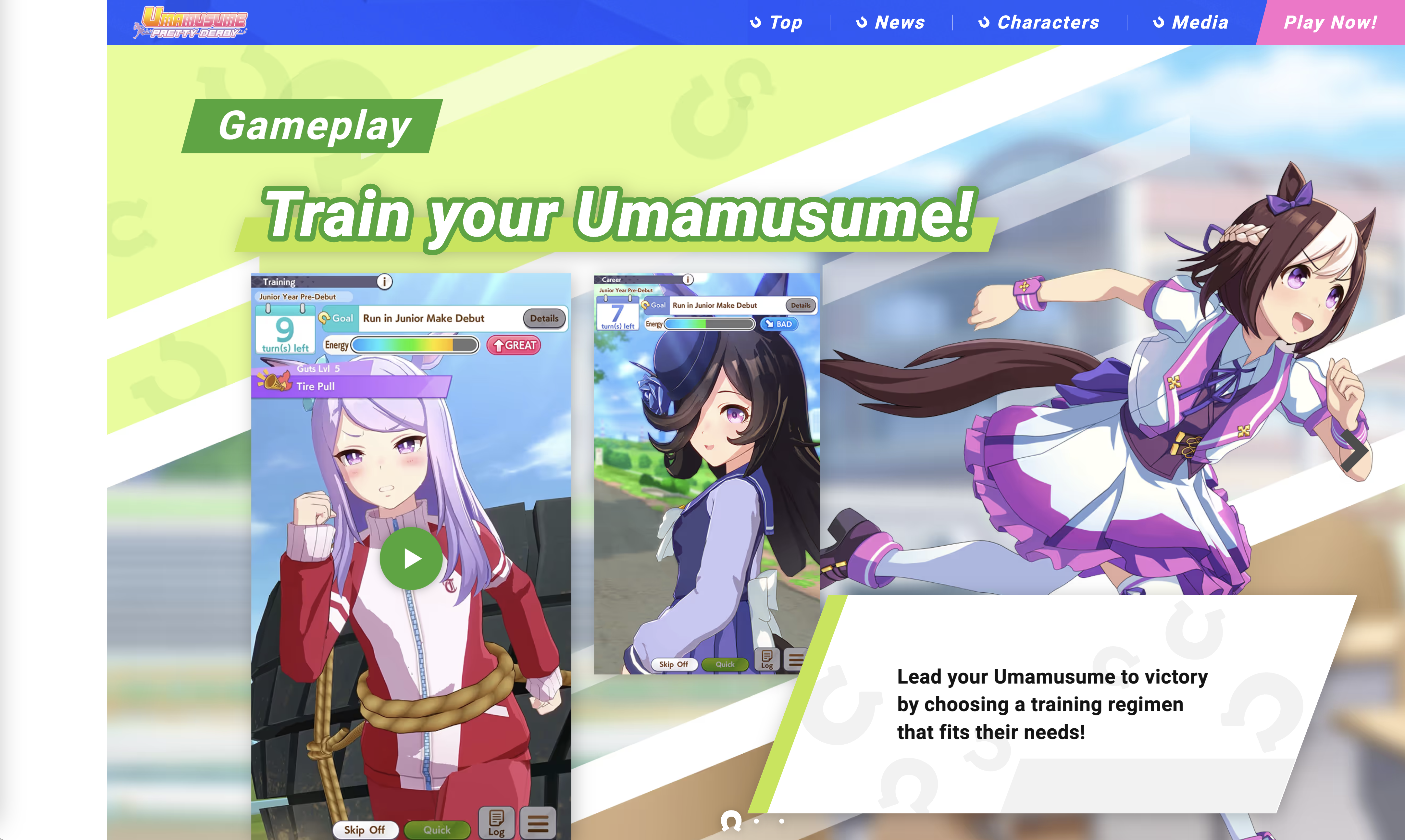 Umamsume: Pretty Derby, America's Best Racing, horse racing, ABR